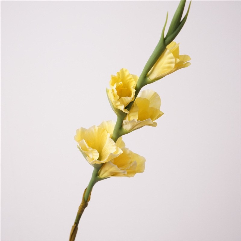 Hand-feeling moisturizing simulated gladiolus