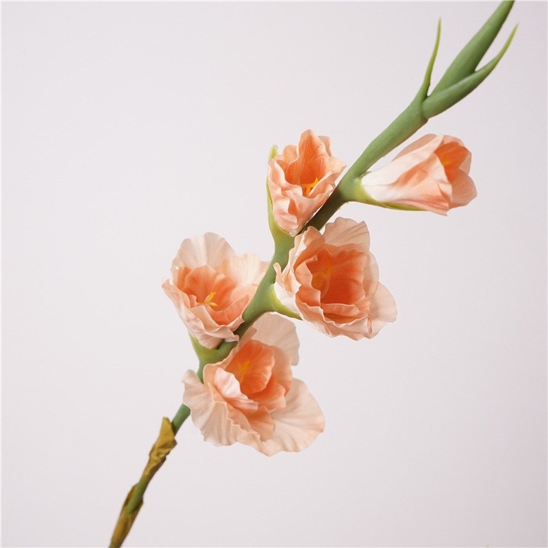 Hand-feeling moisturizing simulated gladiolus