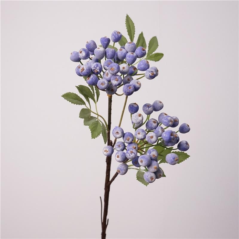 Artificial blueberry branch