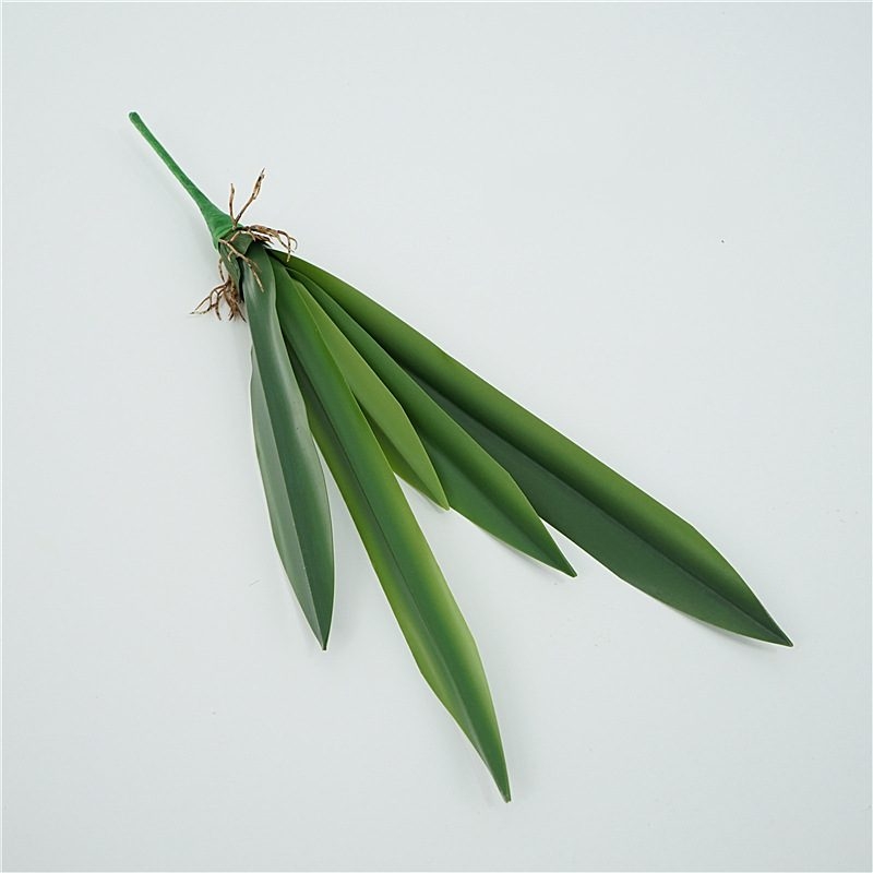 Lifelike false Cymbidium leaves