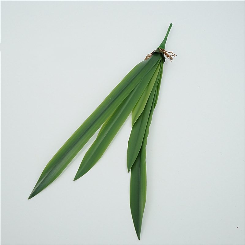 Lifelike false Cymbidium leaves