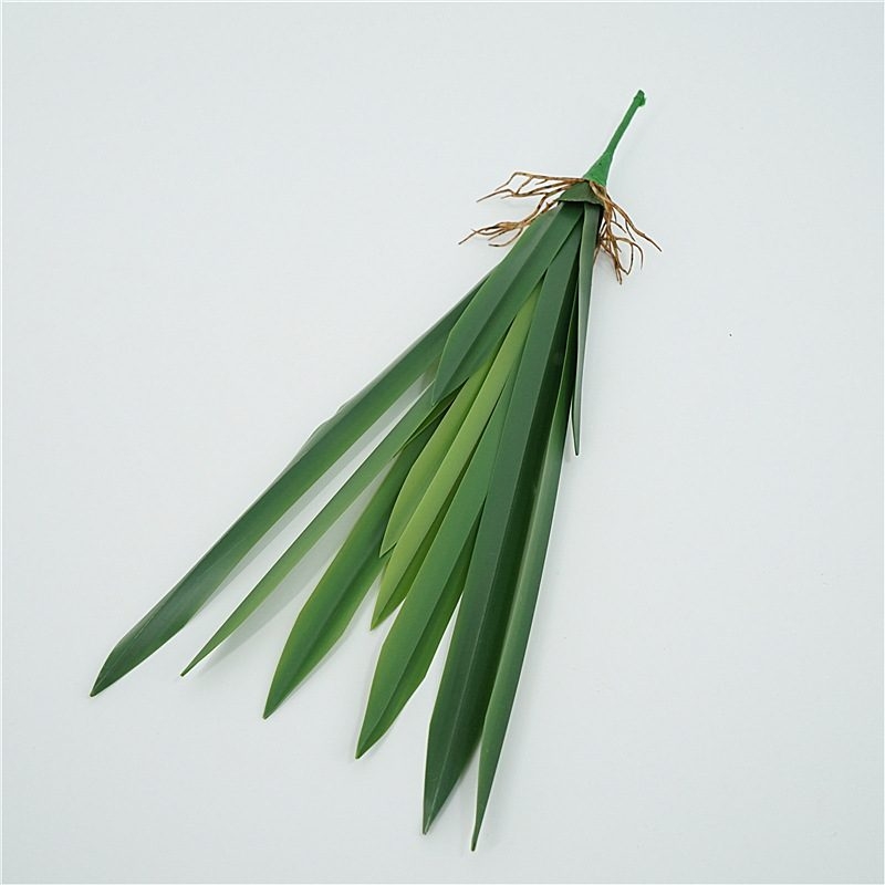 Lifelike false Cymbidium leaves