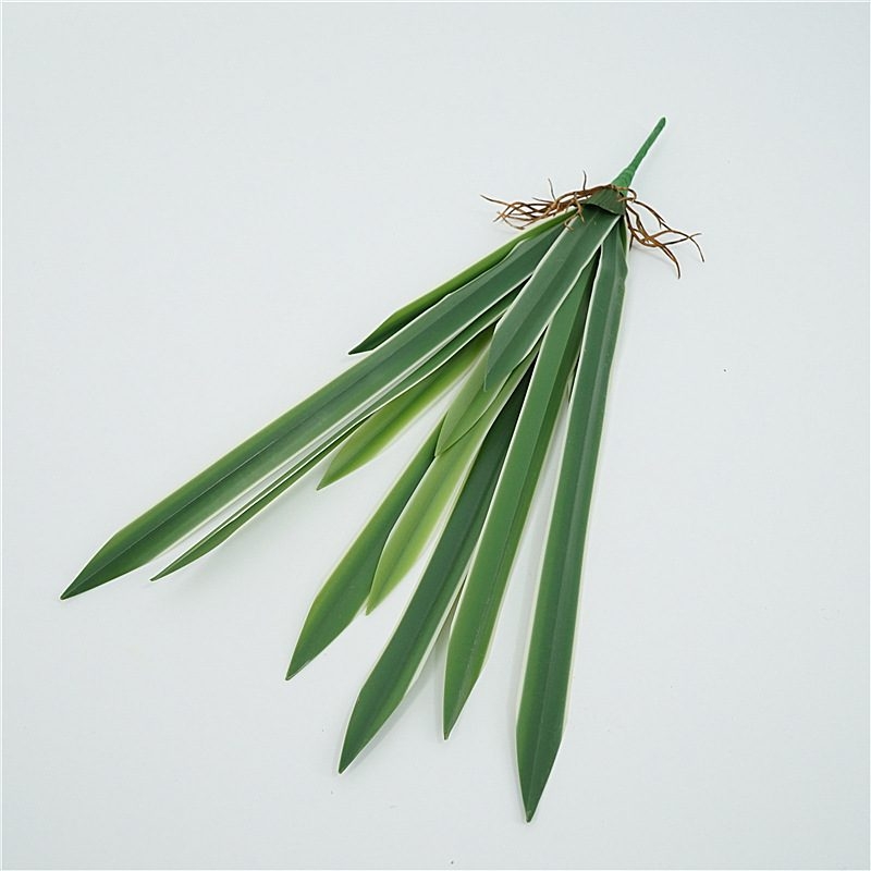 Lifelike false Cymbidium leaves
