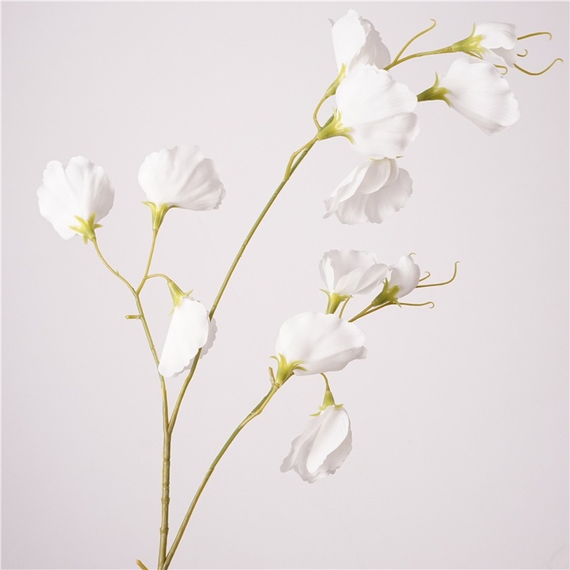 Simulated pea flowers