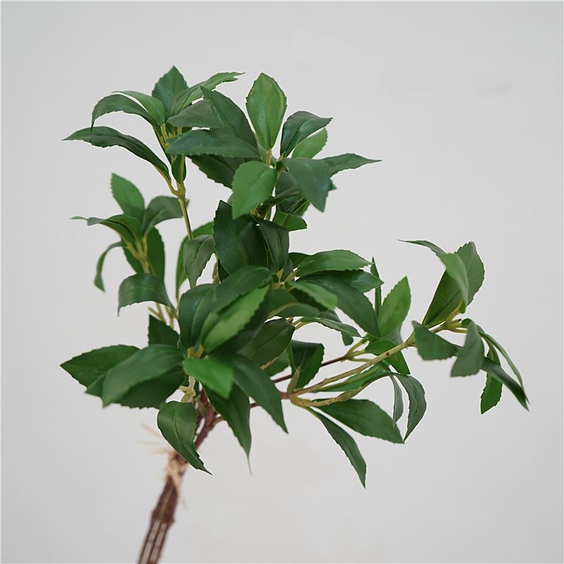 Simulated Lily of the Valley Bush leaf