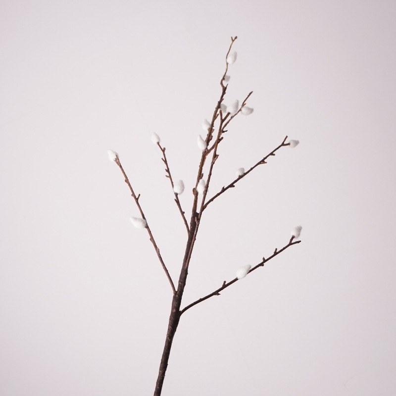 Artificial Silver Willow Twig