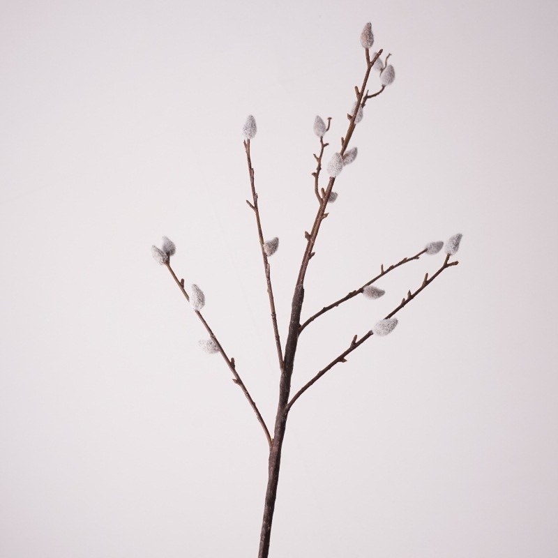 Artificial Silver Willow Twig