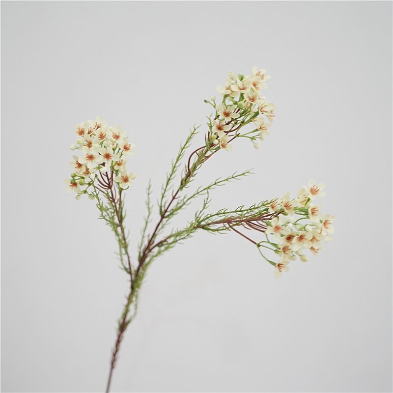 Simulated wintersweet flowers