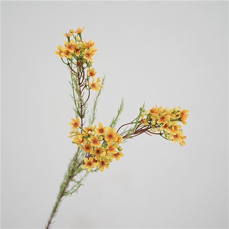 Simulated wintersweet flowers