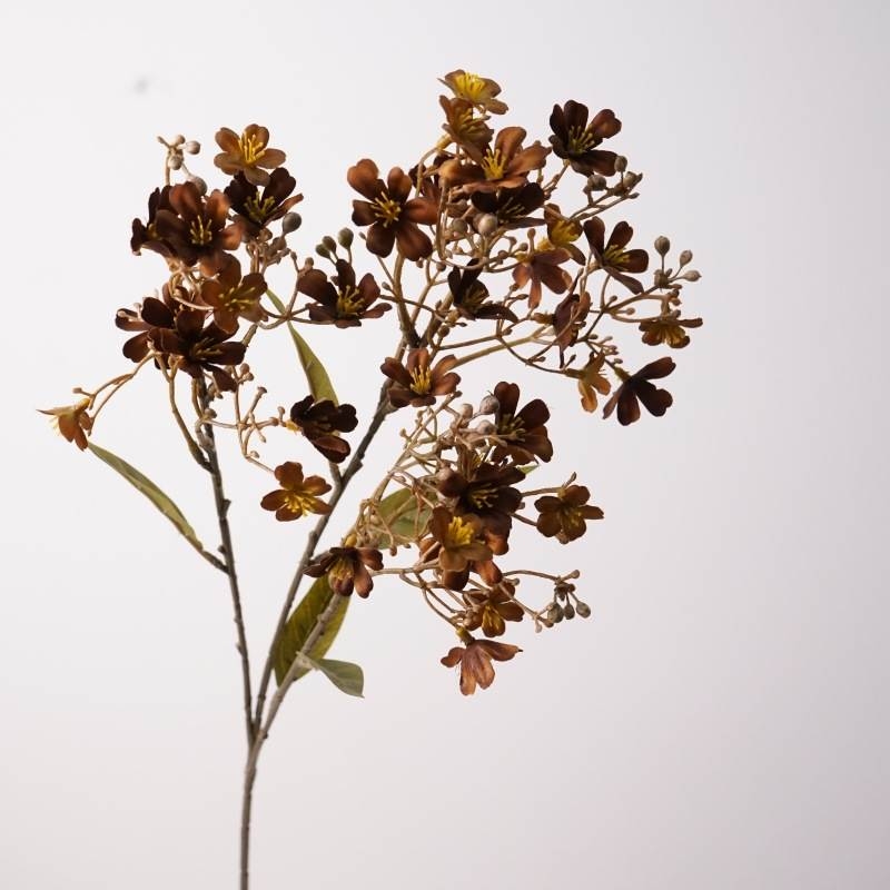 Simulated Daphne flowers