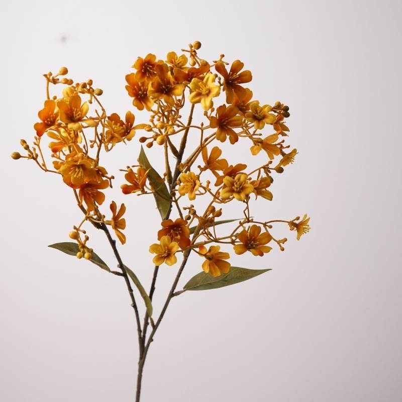 Simulated Daphne flowers