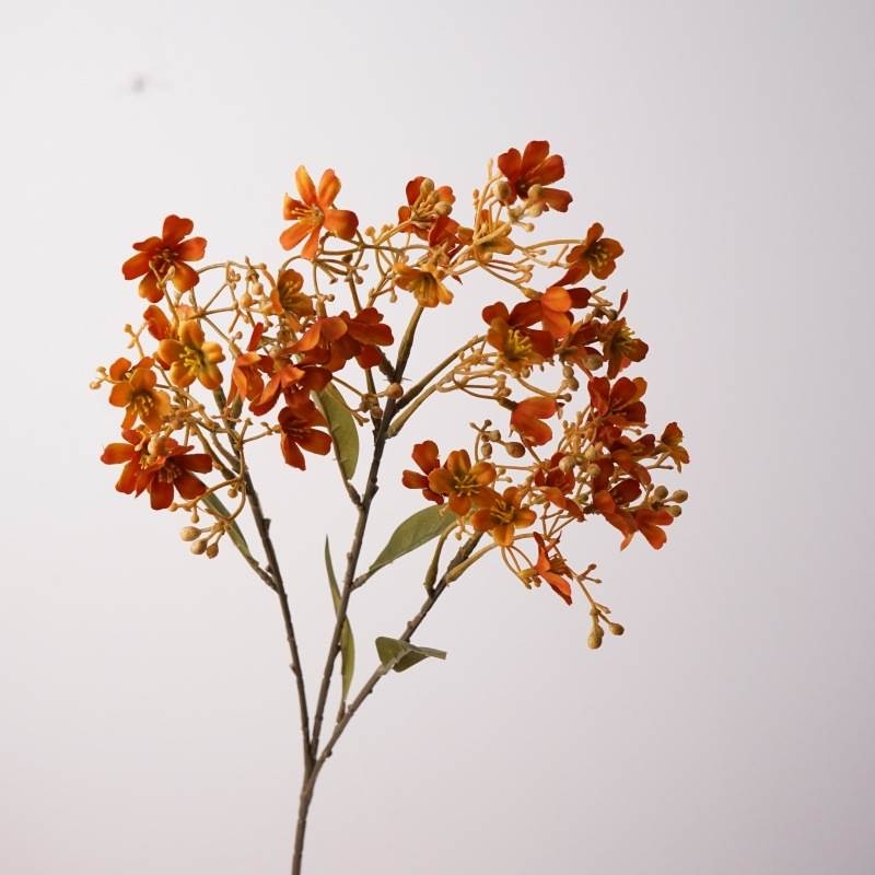 Simulated Daphne flowers
