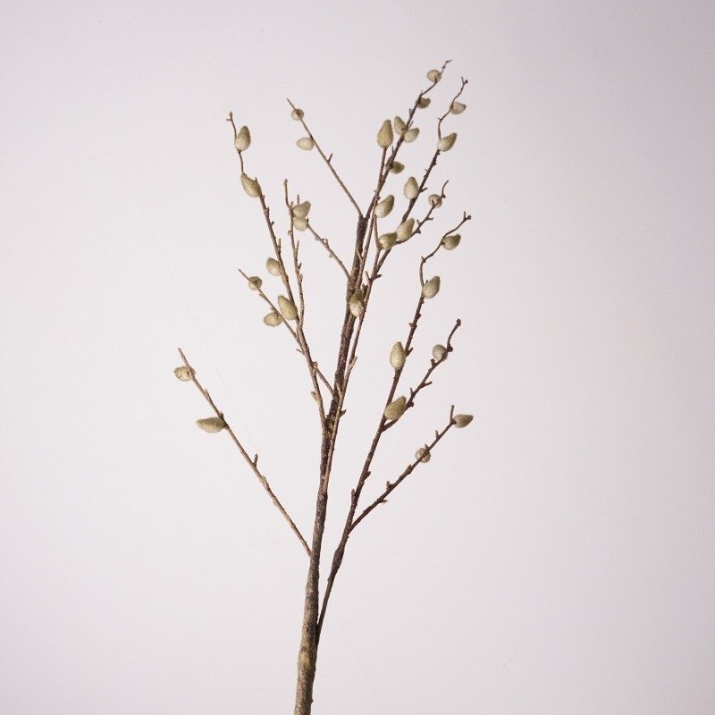 Simulated Silver Willow Twig