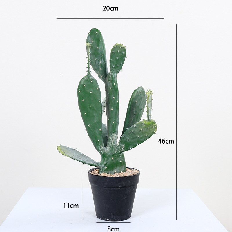Artificial Prickly Pear Cactus