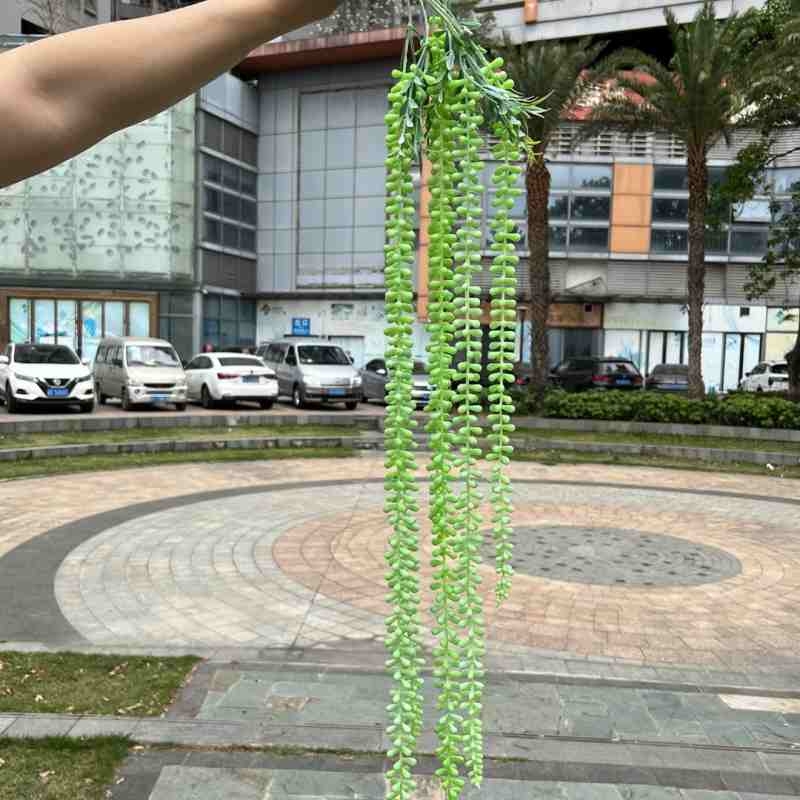 Artificial Hanging String of Buttons Branch