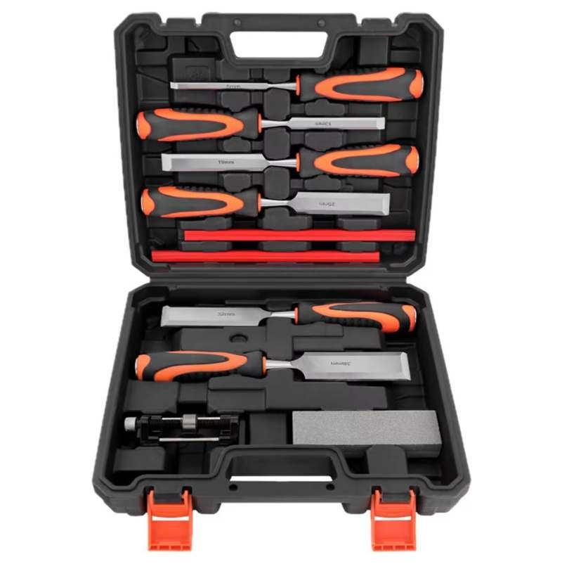 Woodworking chisel set