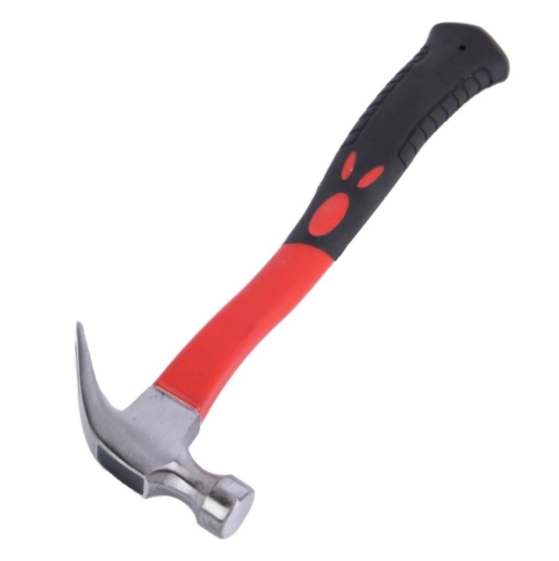 Two-color High carbon steel claw hammer