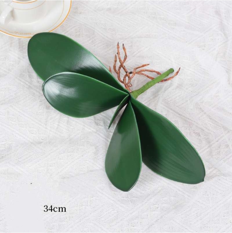 Artificial Phalaenopsis orchid EVA leaves