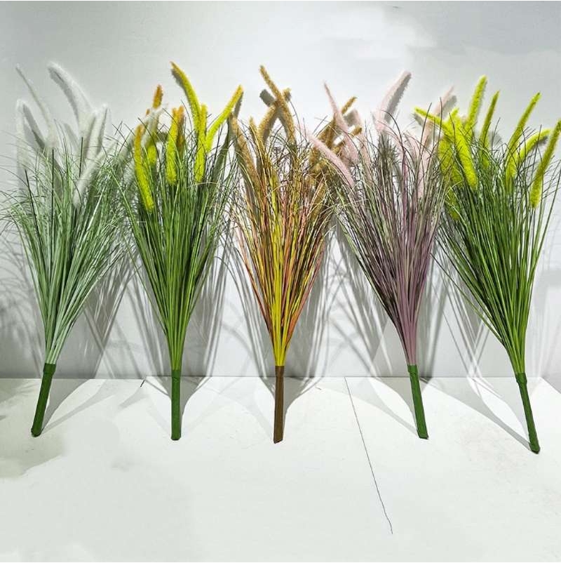 Artificial foxtail grass manufacturing