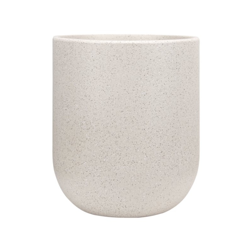 Imitation ceramic large plastic flower pot