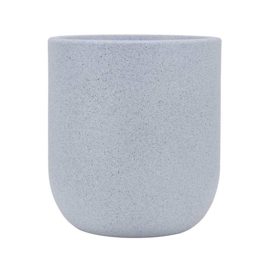Imitation ceramic large plastic flower pot